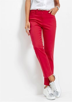 Spodnie ze stretchem 7/8 ze sklepu bonprix w kategorii Spodnie damskie - zdjęcie 170591490