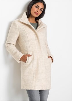 Krótki płaszcz boucle ze sklepu bonprix w kategorii Płaszcze damskie - zdjęcie 170591624