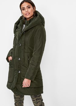 Krótki płaszcz pikowany ze sklepu bonprix w kategorii Płaszcze damskie - zdjęcie 170592043