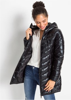 Płaszcz pikowany metaliczny ze sklepu bonprix w kategorii Płaszcze damskie - zdjęcie 170592170