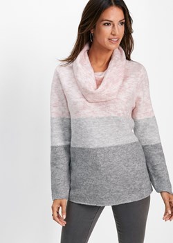 Sweter z golfem ze sklepu bonprix w kategorii Swetry damskie - zdjęcie 170592223