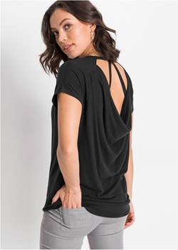 Shirt z dekoltem z tyłu ze sklepu bonprix w kategorii Bluzki damskie - zdjęcie 170592533