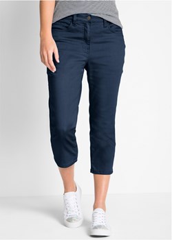 Dżinsy Straight, mid waist, z wygodnym paskiem ze sklepu bonprix w kategorii Jeansy damskie - zdjęcie 170593012