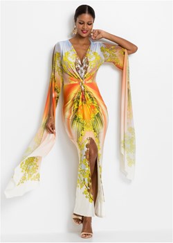 Długa sukienka z aplikacjami ze sklepu bonprix w kategorii Sukienki - zdjęcie 170593282