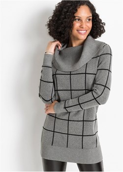 Długi sweter ze sklepu bonprix w kategorii Swetry damskie - zdjęcie 170593612