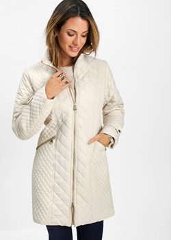 Krótki płaszcz pikowany ze sklepu bonprix w kategorii Płaszcze damskie - zdjęcie 170593741