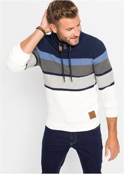 Sweter z wysokim kołnierzem ze sklepu bonprix w kategorii Swetry męskie - zdjęcie 170594051