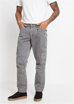 Spodnie bojówki Loose Fit Straight ze sklepu bonprix w kategorii Spodnie męskie - zdjęcie 170594614