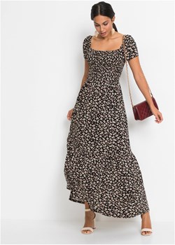 Długa sukienka ze zrównoważonej wiskozy ze sklepu bonprix w kategorii Sukienki - zdjęcie 170595261