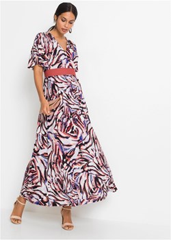 Długa sukienka z nadrukiem ze sklepu bonprix w kategorii Sukienki - zdjęcie 170595262