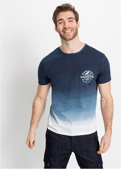 T-shirt w cieniowanym kolorze ze sklepu bonprix w kategorii T-shirty męskie - zdjęcie 170595312