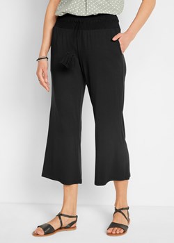 Spodnie z dżerseju z przyjaznej dla środowiska wiskozy ze sklepu bonprix w kategorii Spodnie damskie - zdjęcie 170595490