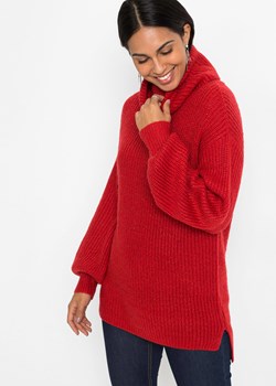 Sweter z golfem ze sklepu bonprix w kategorii Swetry damskie - zdjęcie 170595962