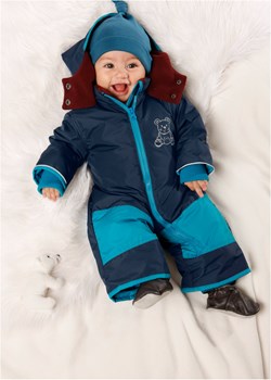 Kombinezon zimowy niemowlęcy ze sklepu bonprix w kategorii Kombinezony i kurtki - zdjęcie 170596181
