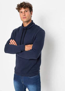 Sweter z szalowym kołnierzem ze sklepu bonprix w kategorii Swetry męskie - zdjęcie 170596572