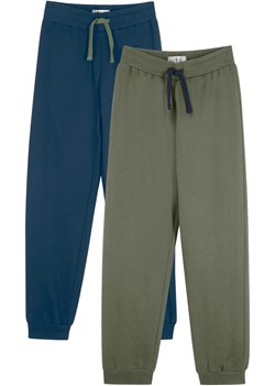 Spodnie chłopięce dresowe (2 pary) ze sklepu bonprix w kategorii Spodnie chłopięce - zdjęcie 170596931
