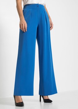 Szerokie spodnie ze sklepu bonprix w kategorii Spodnie damskie - zdjęcie 170597043