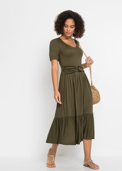 Sukienka z dżerseju ze zrównoważonej wiskozy ze sklepu bonprix w kategorii Sukienki - zdjęcie 170597324