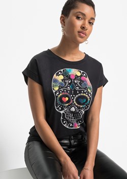 T-shirt z nadrukiem ze sklepu bonprix w kategorii Bluzki damskie - zdjęcie 170597862