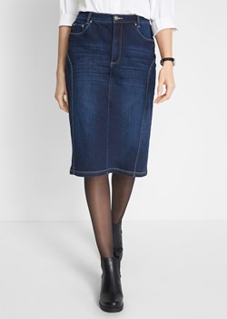 Spódnica high-waist ze stretchem i wygodnym paskiem ze sklepu bonprix w kategorii Spódnice - zdjęcie 170598191