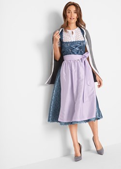 Sukienka ludowa z fartuchem, długość do łydki ze sklepu bonprix w kategorii Sukienki - zdjęcie 170598251