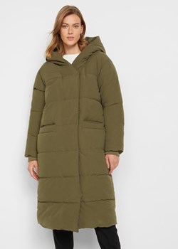 Płaszcz oversize ocieplany z kapturem, z poliestru z recyklingu ze sklepu bonprix w kategorii Płaszcze damskie - zdjęcie 170599574