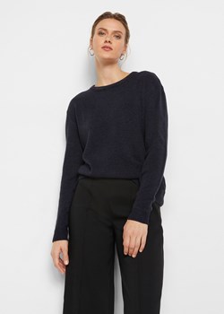 Sweter melanżowy z okrągłym dekoltem ze sklepu bonprix w kategorii Swetry damskie - zdjęcie 170599761