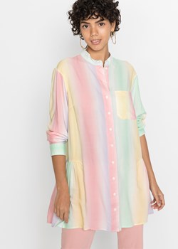 Długa bluzka ze zrównoważonej wiskozy w cieniowanym kolorze ze sklepu bonprix w kategorii Koszule damskie - zdjęcie 170599953