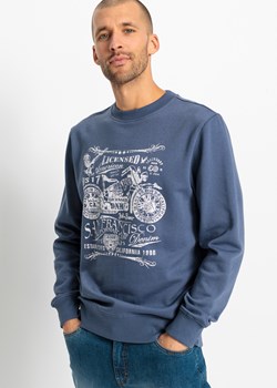Bluza z nadrukiem w stylu biker ze sklepu bonprix w kategorii Bluzy męskie - zdjęcie 170600042