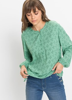 Tunika z plisą guzikową ze sklepu bonprix w kategorii Bluzki damskie - zdjęcie 170600081