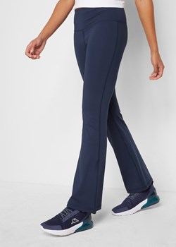 Legginsy sportowe shape z poszerzanymi nogawkami ze sklepu bonprix w kategorii Spodnie damskie - zdjęcie 170600284