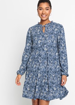 Sukienka shirtowa z krepy ze sklepu bonprix w kategorii Sukienki - zdjęcie 170600494
