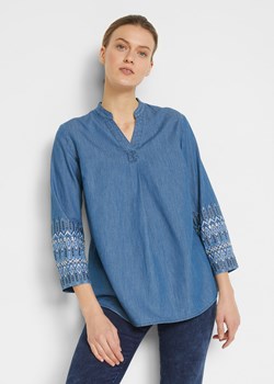 Bluzka dżinsowa ze sklepu bonprix w kategorii Bluzki damskie - zdjęcie 170600532