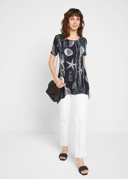 Długi shirt z dłuższymi bokami ze sklepu bonprix w kategorii Bluzki damskie - zdjęcie 170600911