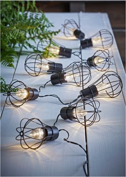 Łańcuch z 10 lampkami LED ze sklepu bonprix w kategorii Dekoracje - zdjęcie 170600952