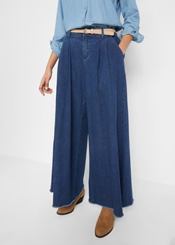 Spódnico-spodnie dżinsowe ze sklepu bonprix w kategorii Jeansy damskie - zdjęcie 170600974