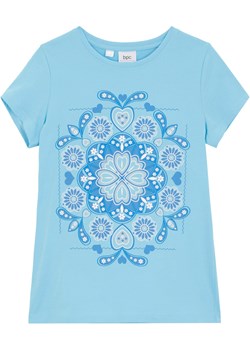 T-shirt dziewczęcy ze sklepu bonprix w kategorii Bluzki dziewczęce - zdjęcie 170601251