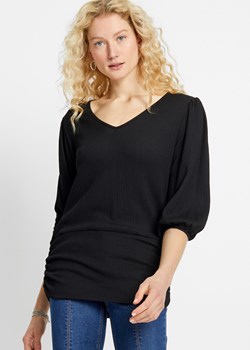 Shirt w strukturalny wzór ze sklepu bonprix w kategorii Bluzki damskie - zdjęcie 170601360