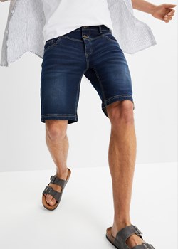 Bermudy dżinsowe ze stretchem Regular Fit ze sklepu bonprix w kategorii Jeansy męskie - zdjęcie 170602072