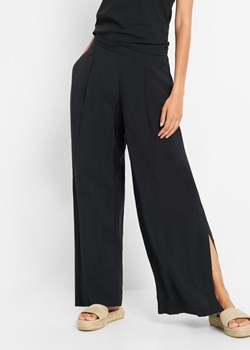 Spodnie z szerokimi nogawkami ze sklepu bonprix w kategorii Spodnie damskie - zdjęcie 170602181