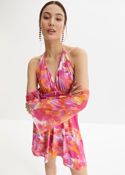 Sukienka dżinsowa z dekoltem halter ze sklepu bonprix w kategorii Sukienki - zdjęcie 170602662