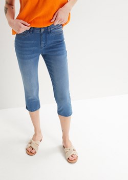 Rybaczki dżinsowe ze stretchem ze sklepu bonprix w kategorii Jeansy damskie - zdjęcie 170603290