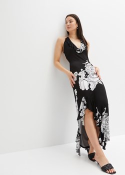 Długa sukienka z rozcięciem ze sklepu bonprix w kategorii Sukienki - zdjęcie 170604432