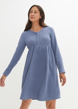 Sukienka ciążowa i do karmienia z muślinu ze sklepu bonprix w kategorii Sukienki ciążowe - zdjęcie 170605171