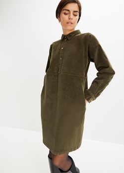 Sukienka sztruksowa ze stretchem ze sklepu bonprix w kategorii Sukienki - zdjęcie 170605362