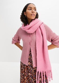 Sweter rozpinany z rękawami raglanowymi ze sklepu bonprix w kategorii Swetry damskie - zdjęcie 170605380