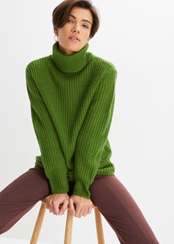 Sweter z golfem ze sklepu bonprix w kategorii Swetry damskie - zdjęcie 170605470