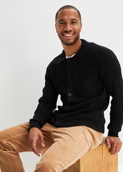 Sweter rozpinany ze sklepu bonprix w kategorii Swetry męskie - zdjęcie 170605792