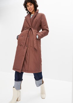 Płaszcz trencz pikowany ze sklepu bonprix w kategorii Płaszcze damskie - zdjęcie 170606083