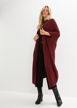 Długi sweter bez zapięcia ze sklepu bonprix w kategorii Swetry damskie - zdjęcie 170606331
